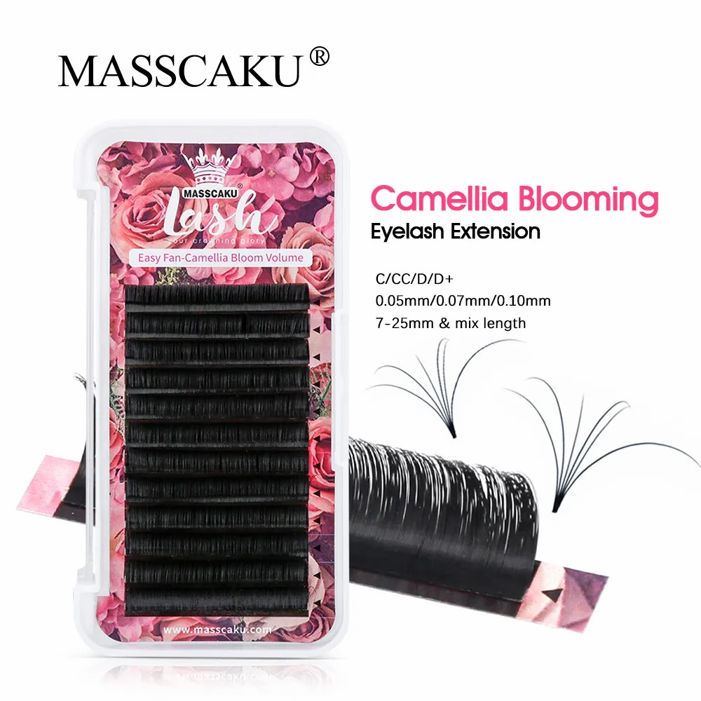 Eyelash Extension For Asian Eyes - MASSCAKU Cílios Postiços de Volume Mega