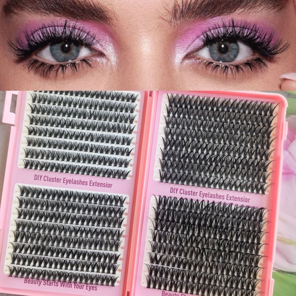 Eyelash Extension Natural Look - Novas Cílios Postiços Longos e Grossos