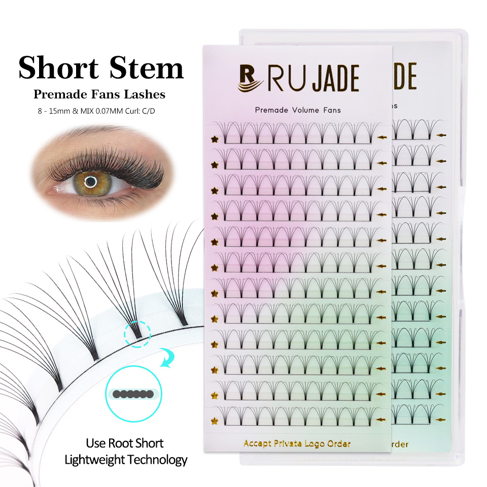 Eyelash Extension Russian - Rujade haste curta 3d 4d 5d