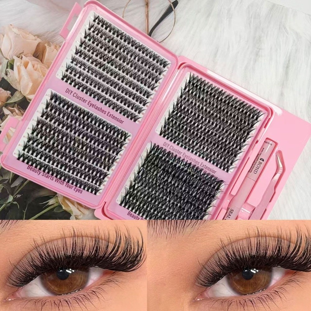 Novas Cílios Postiços Longos e - Eyelash Extension Natural Look avaliação e preço