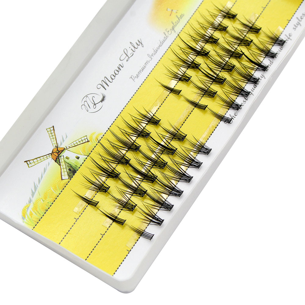 Cílios Postiços Segmentados Na - Eyelash Extension Russian avaliação e preço