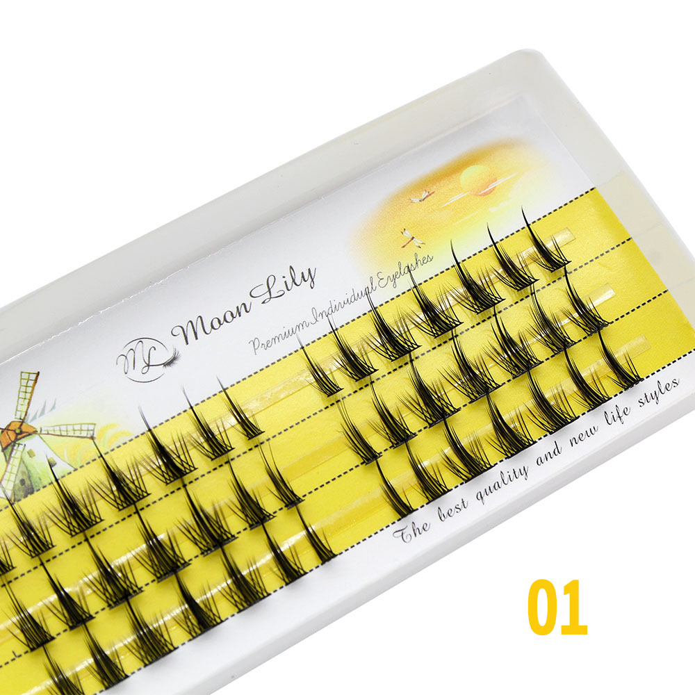 Cílios Postiços Segmentados Na - Eyelash Extension Russian avaliação e preço