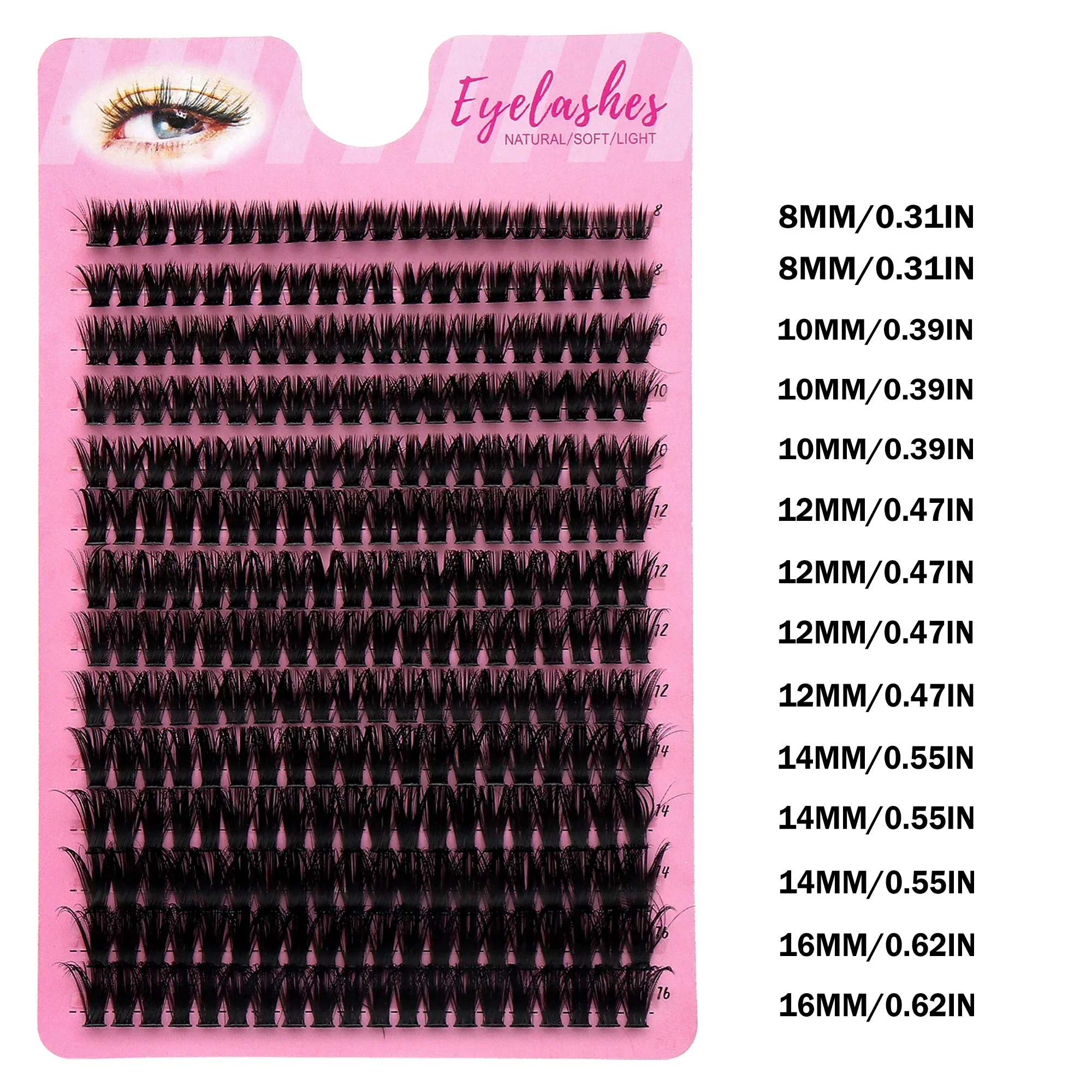 Cílios Postiços em Cachos de V - Eyelash Extension Russian avaliação e preço