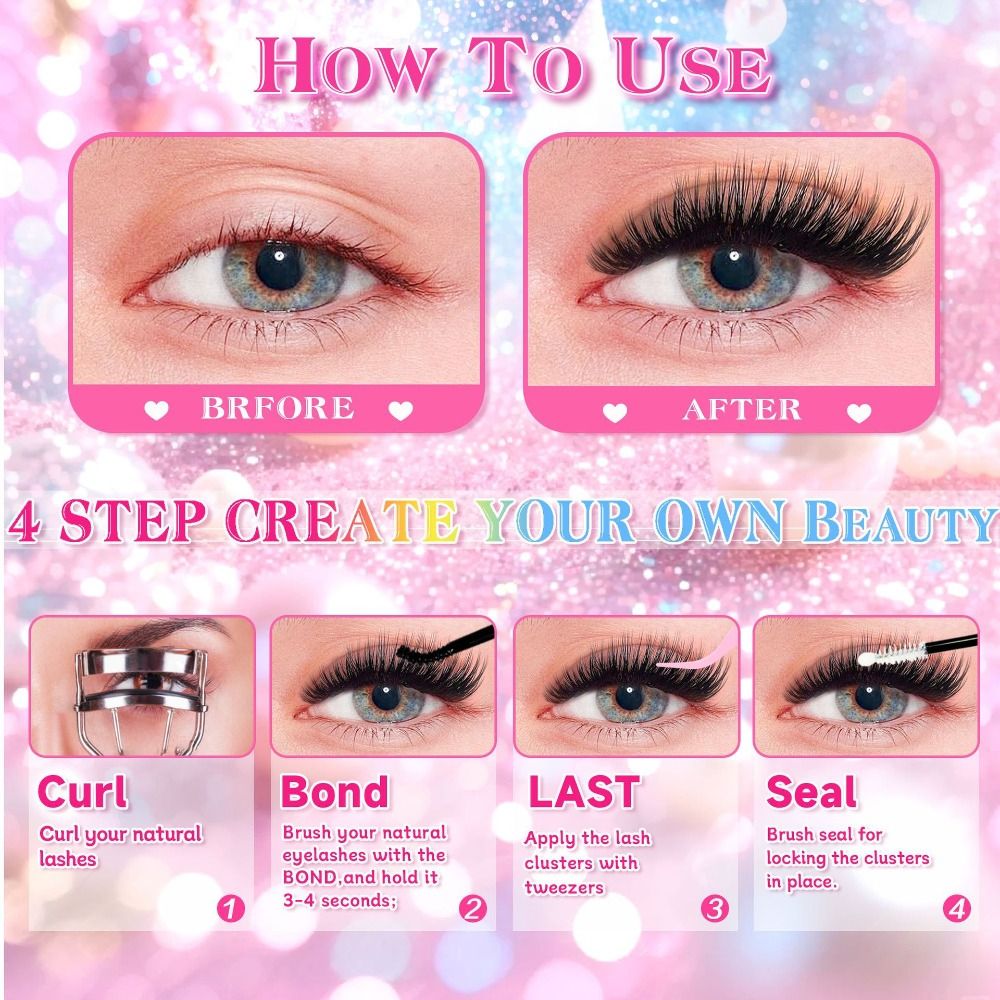 Cílios Postiços com Efeito Nat - Eyelash Extension Natural Look avaliação e preço