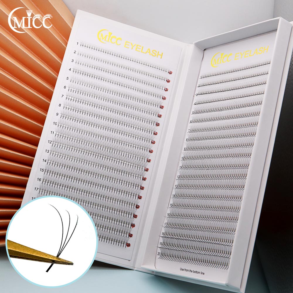 40 linha 2d 1600 ventiladores  - Eyelash Extension Russian avaliação e preço