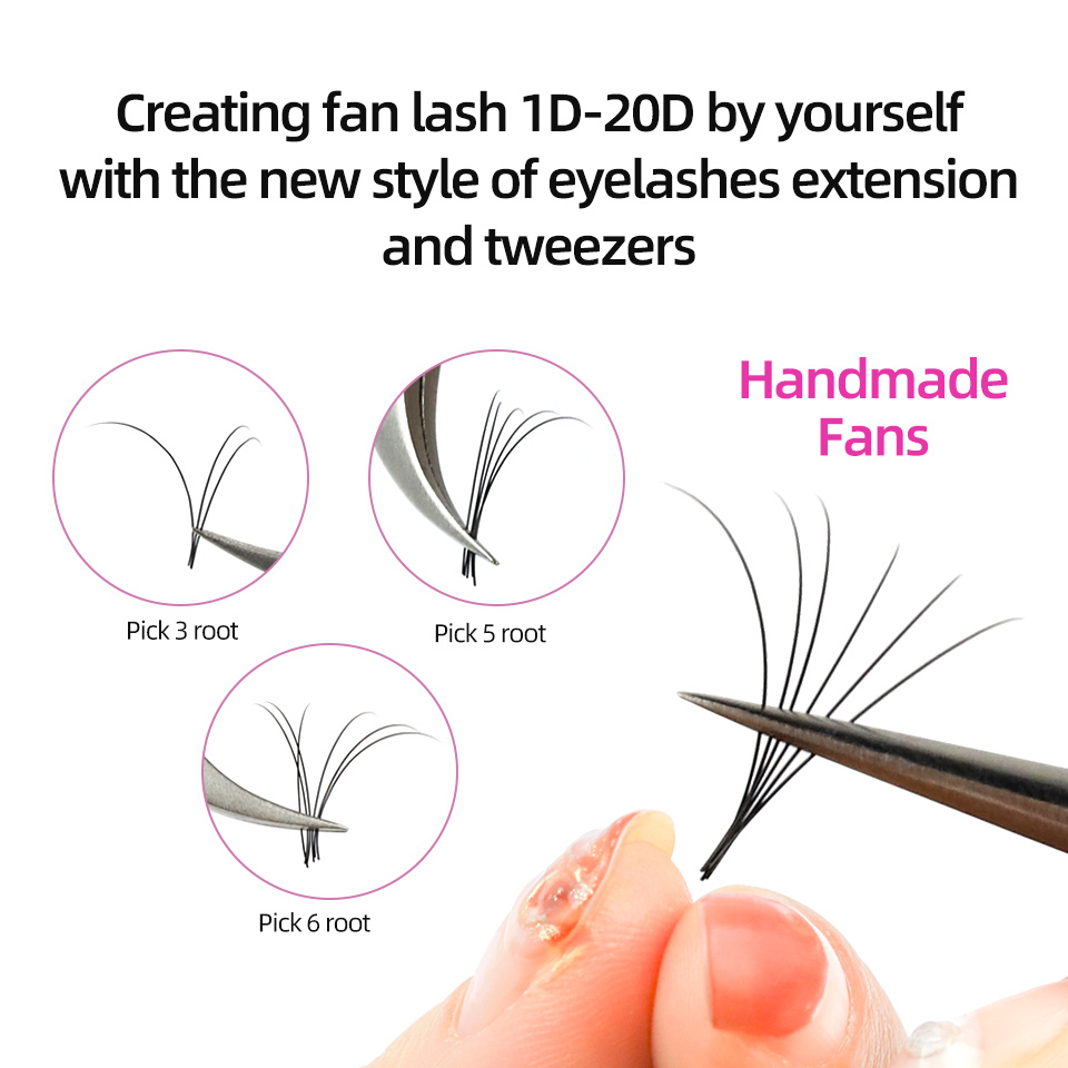 AGUUD 10 Caixas/Lote Cílios Po - Eyelash Extension Russian avaliação e preço