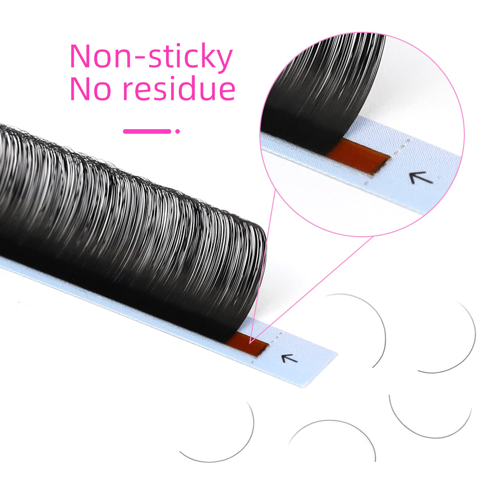 AGUUD 10 Caixas/Lote Cílios Po - Eyelash Extension Russian avaliação e preço
